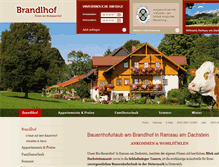 Tablet Screenshot of brandlhof-ramsau.at